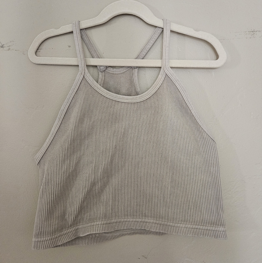 Free People Happiness Runs Cropped Tank Size Large